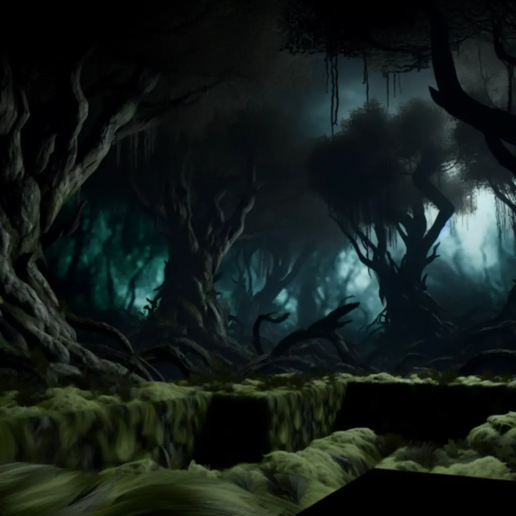 Kolaż biomów: las, krypta, ruiny lodu i lawowe pustkowia